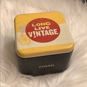 Fossil watch Tin